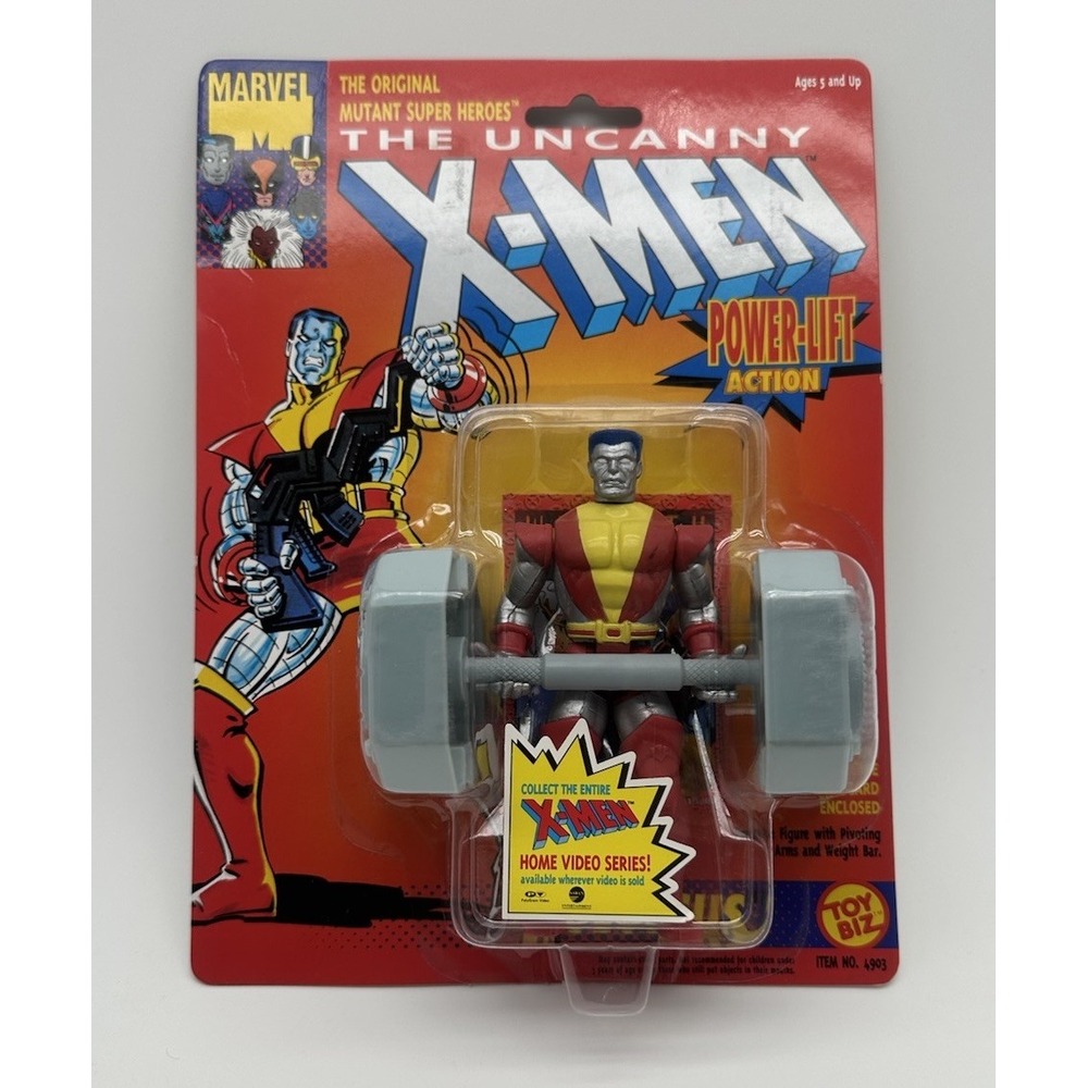 1993 TOY BIZ MARVEL X-MEN COLOSSUS POWER LIFT ACTION #4903 SEALED MOC